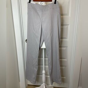 Alia Women's Gray Straight Leg Pants Size 20 NWT